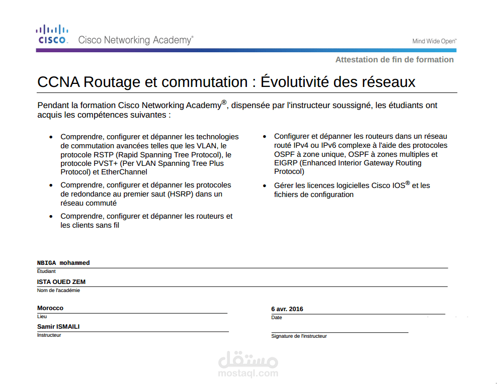 CCNA Routage et commutation : Evolutivité Des Réseaux