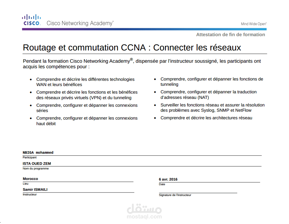CCNA Routage et commutation : Connecter les réseaux