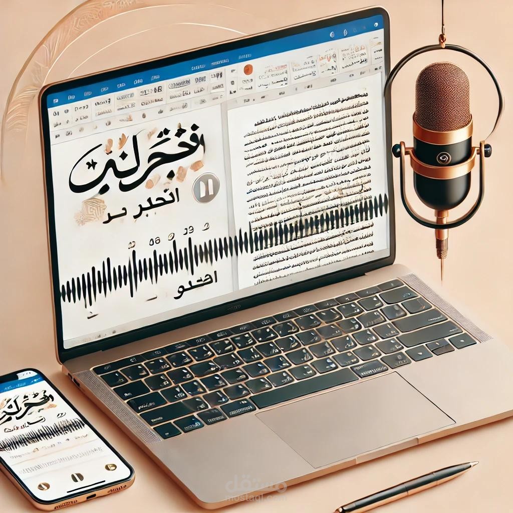 تفريغ صوتي احترافي لمحاضرة تعليمية