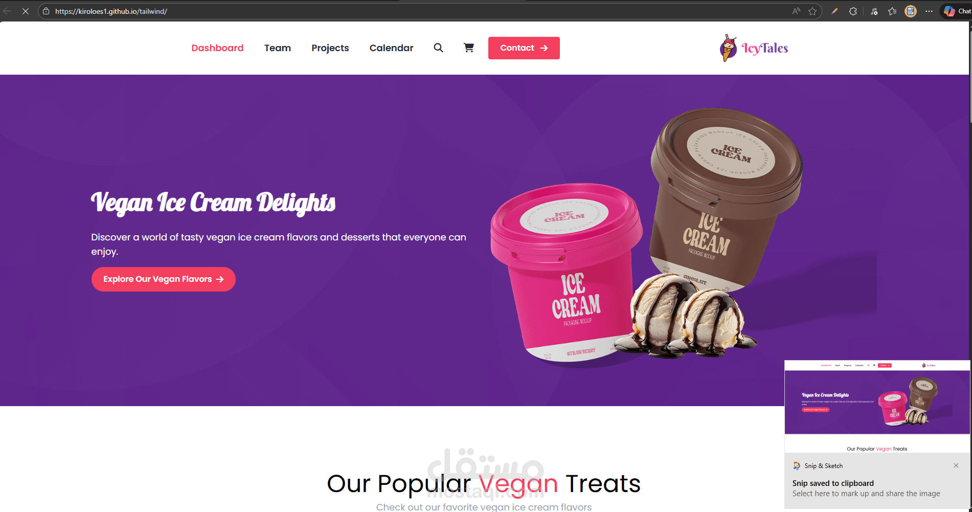 تصميم  صفح هبوط لعرض اعمالك