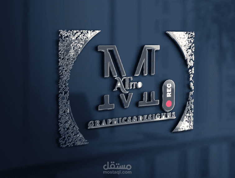 تصميمات لوجو ثلاثى الابعاد