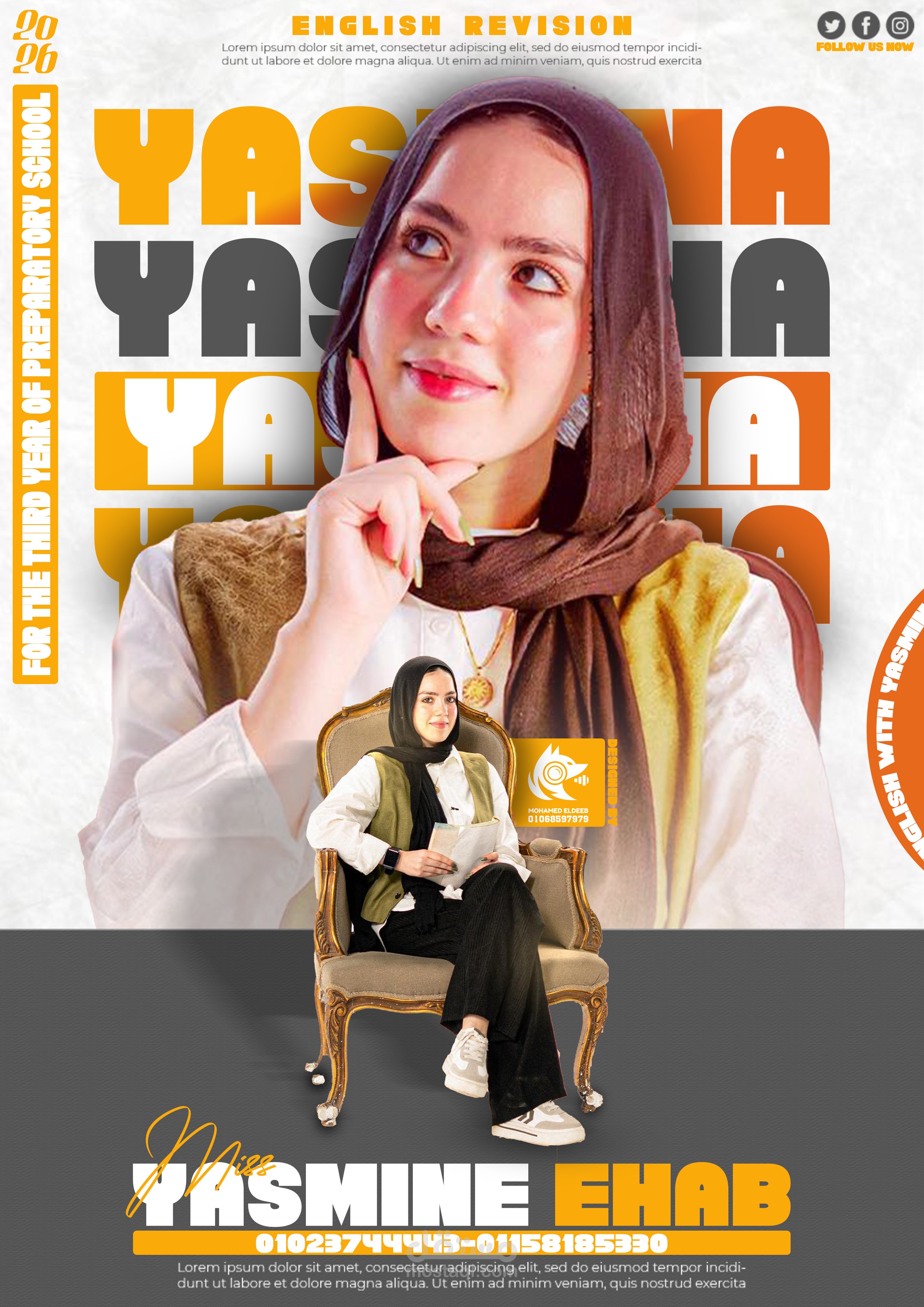 "تصميم بوستر إبداعي بجودة احترافية"