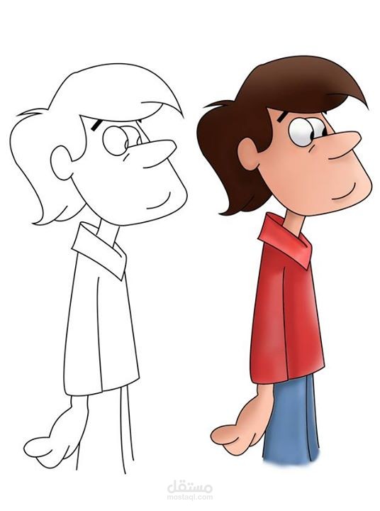 تصميم شخصيات