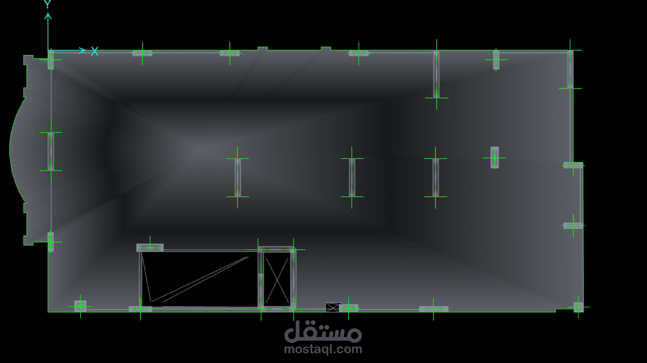 تصميم برج سكني مكون من ١٨ طابق