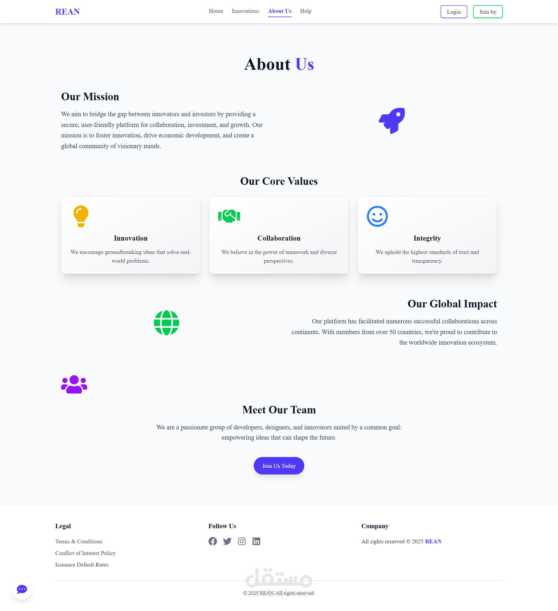 Support Innovative Project Platform