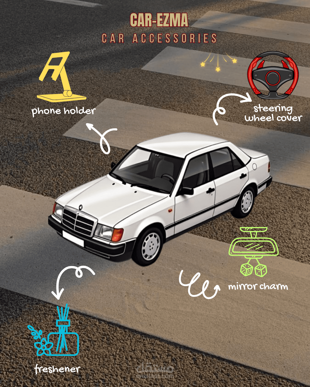 Graphic Design for Car Accessories
