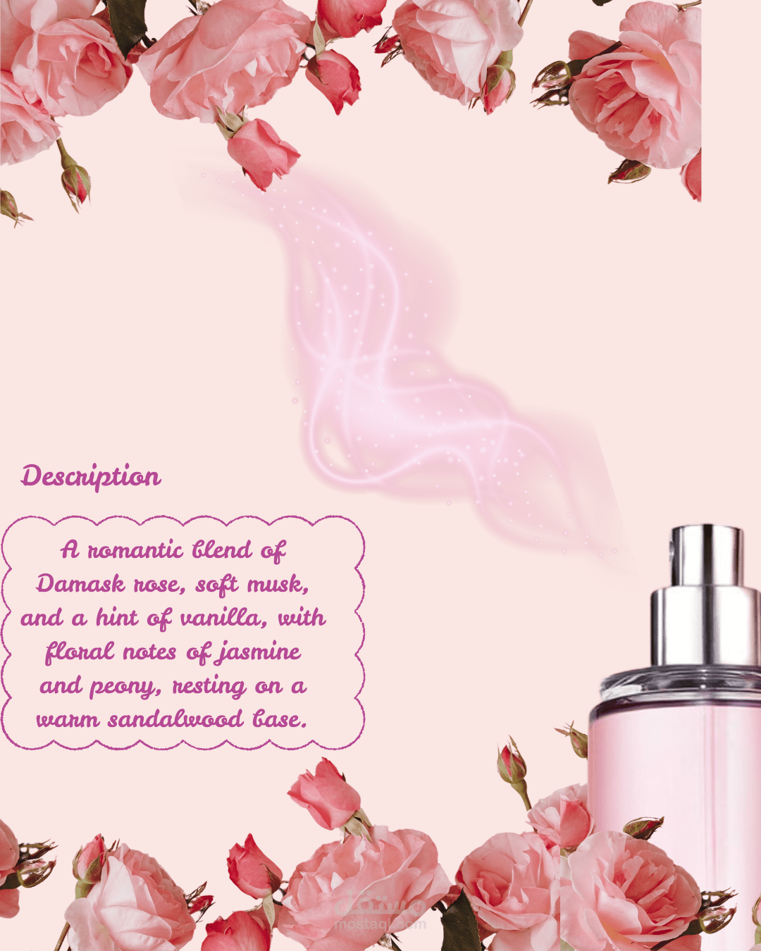 Perfume Ad Post Design