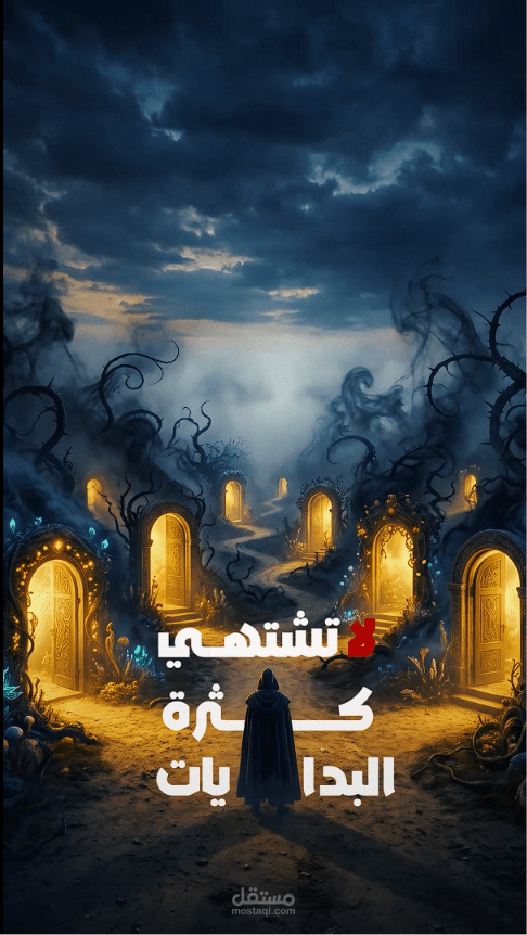 لا تشتهي كثرة البدايات