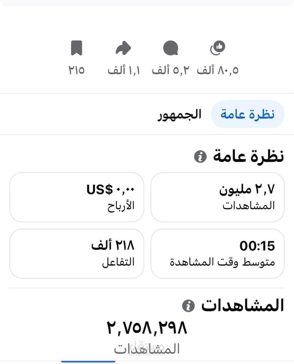منشور حقق انتشار عالي
