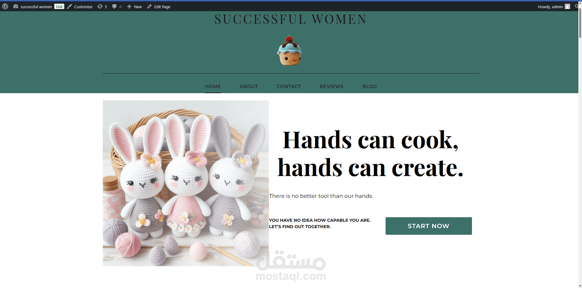 مصمم مواقع wordpress