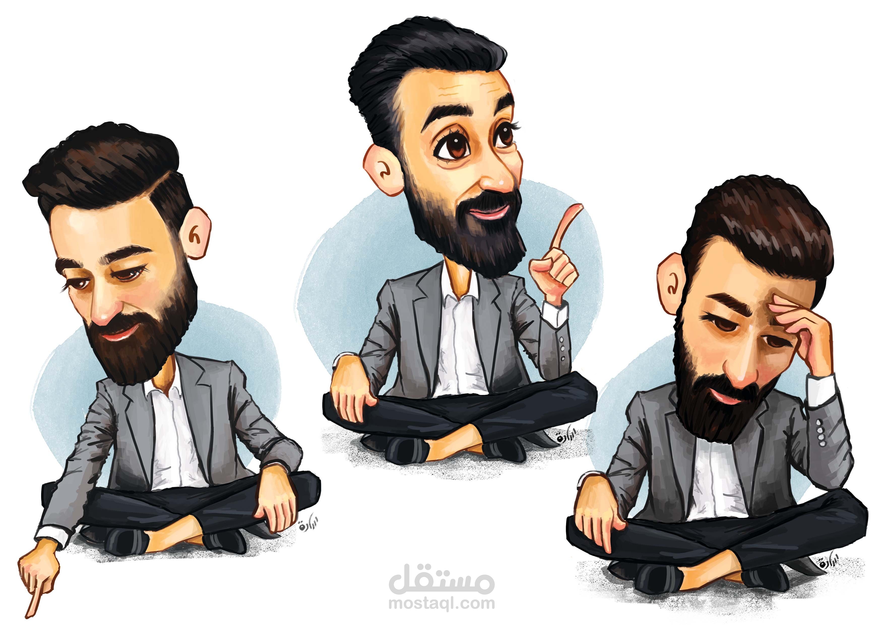 شخصيات كرتونية متنوعة