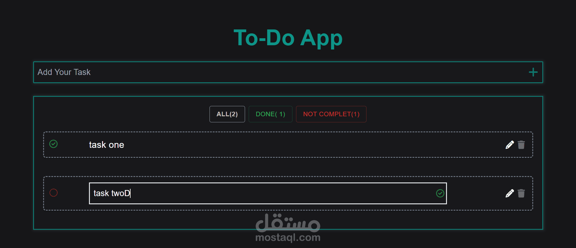To-Do App