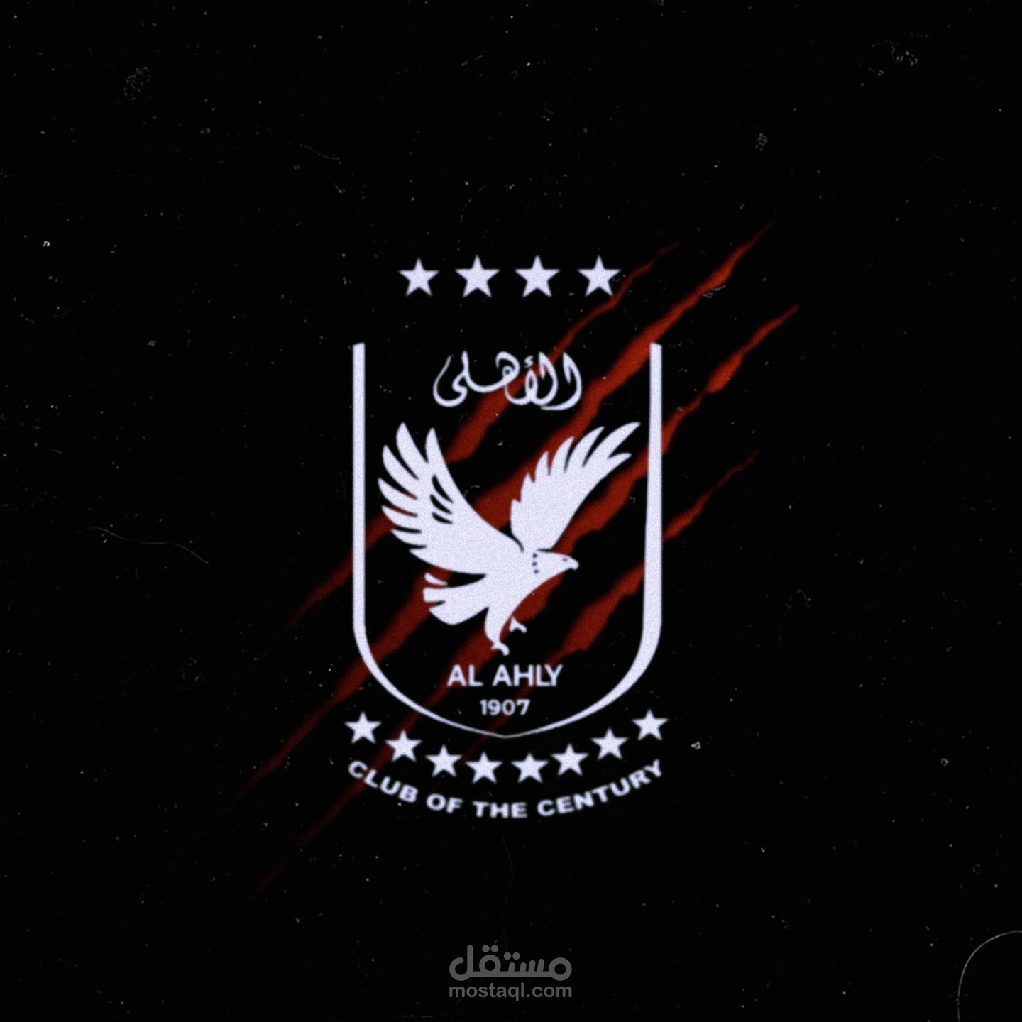 EL AHLY Posters_تصميم بوستر للنادى الاهلى المصرى