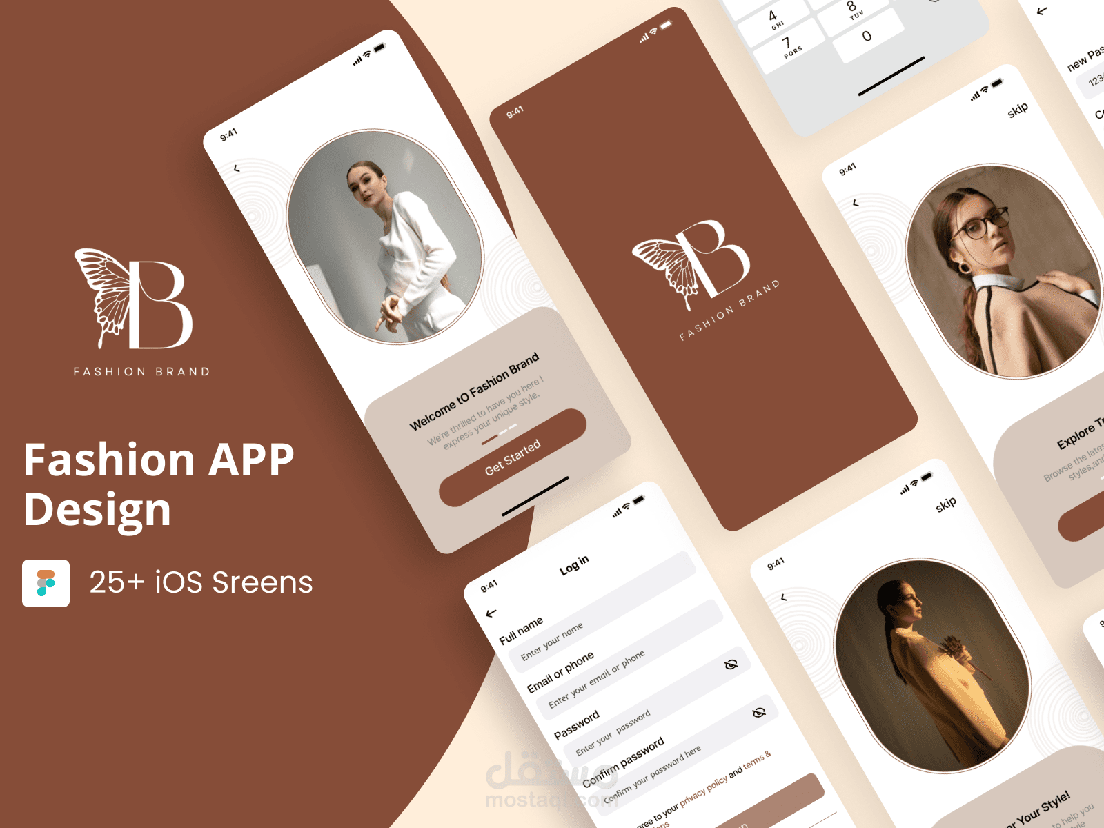 fashion app design