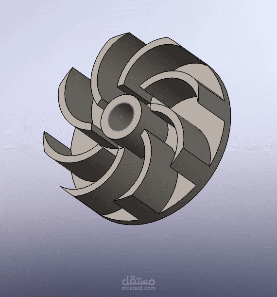 تصميم امبيلر لطلمبة مياة