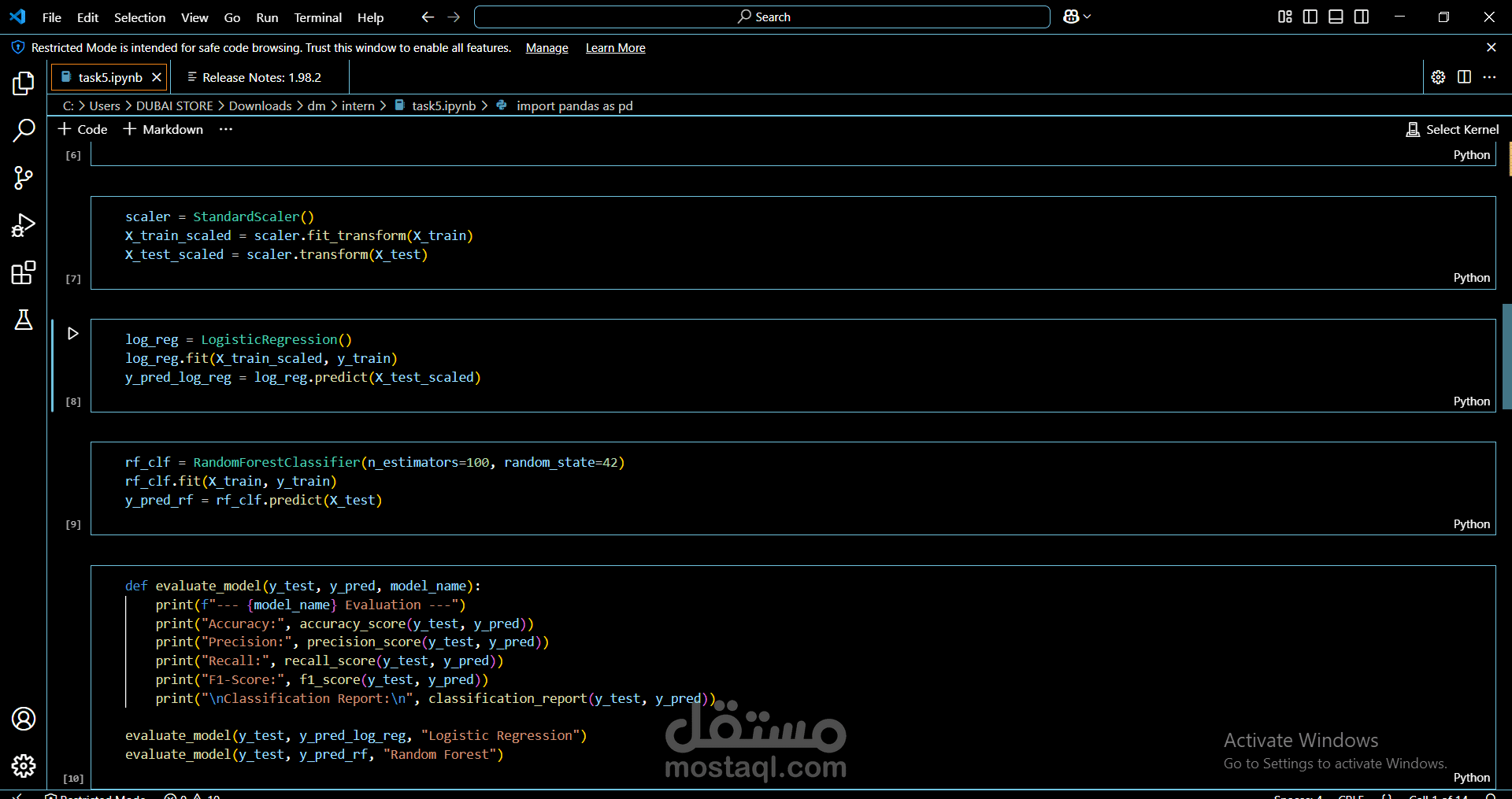 Linear Regression Analysis and Salary Prediction Based on Years of Experience