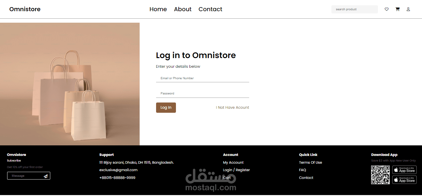 Accessories & Bags Landing Page