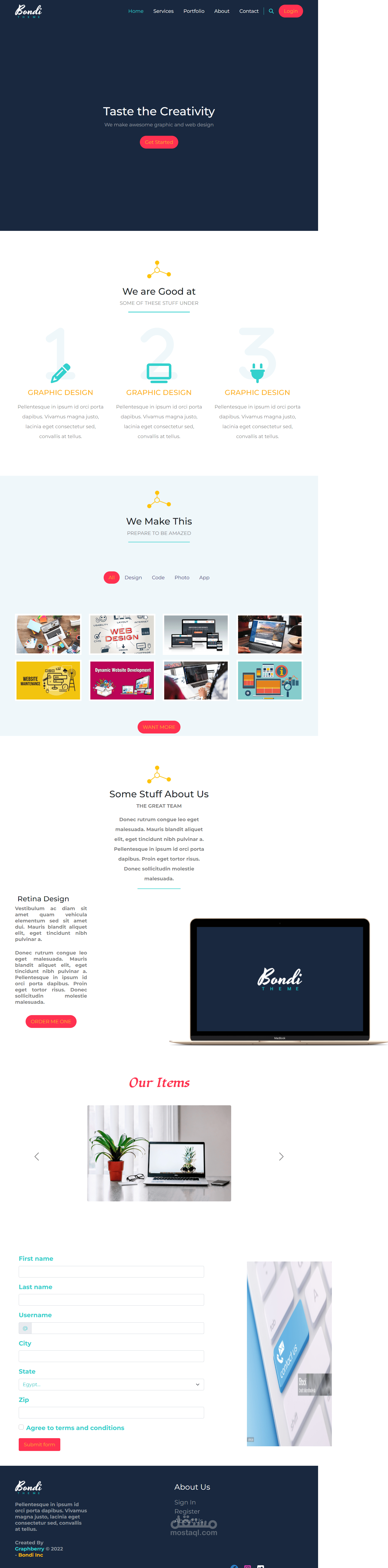 templete bootstrap