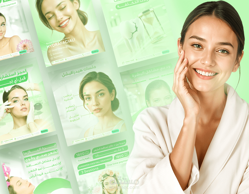 تصاميم مركز تجميل