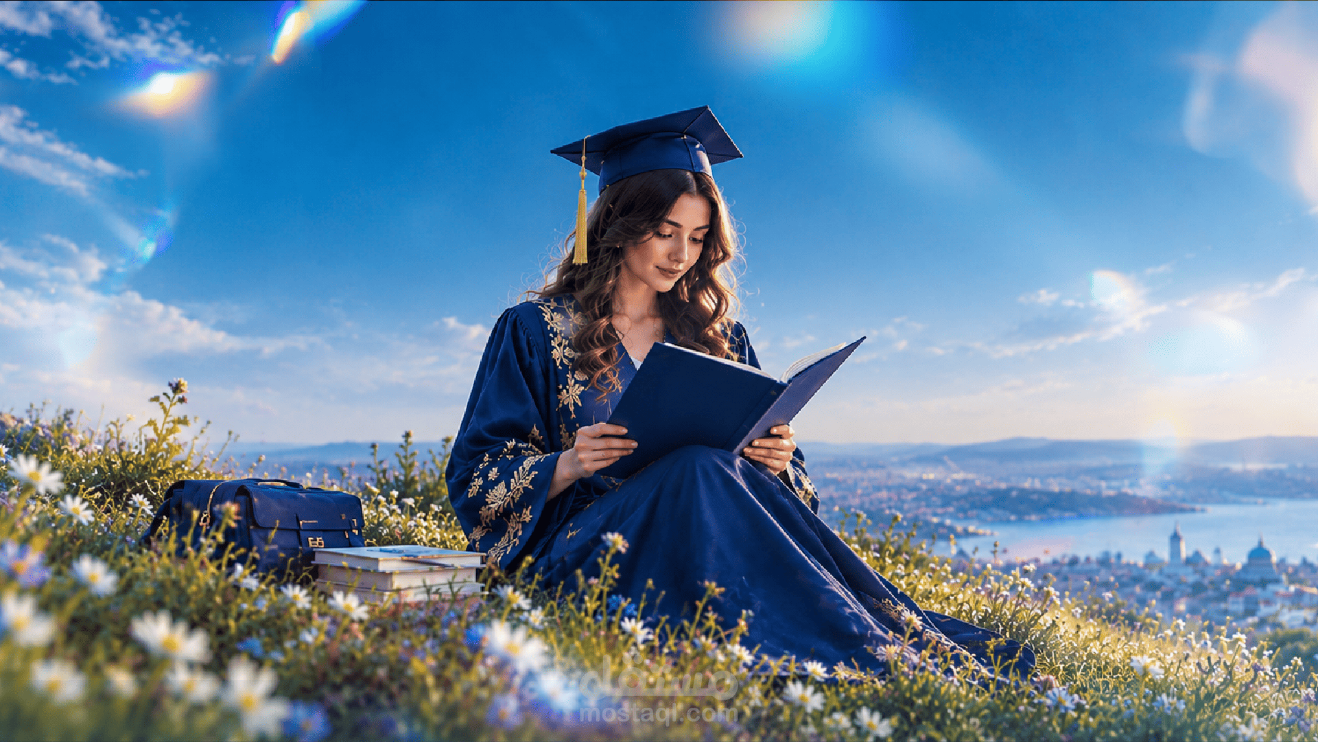 تصاميم سوشيال ميديا الدراسة بالخارج