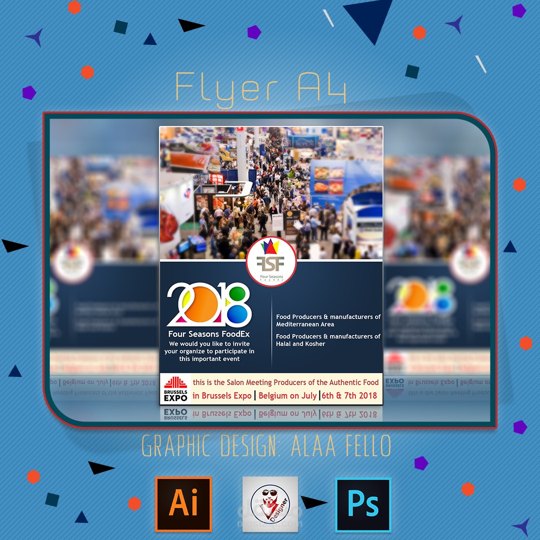 فلاير A4 معرض فورسيزون