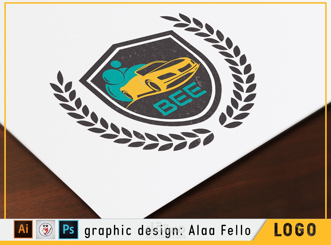 شعار لشركة غسيل سيارات logo