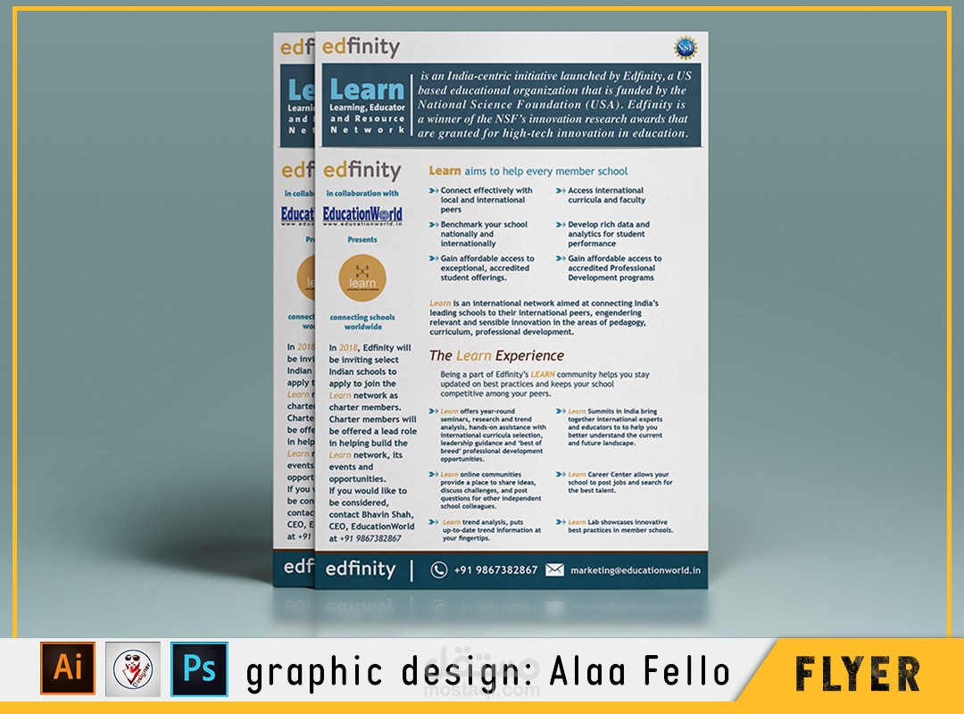 تصاميم لدورة تدريبية عبر الانترنت