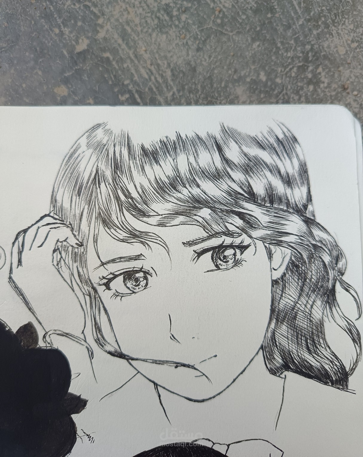 رسم ابيض واسود