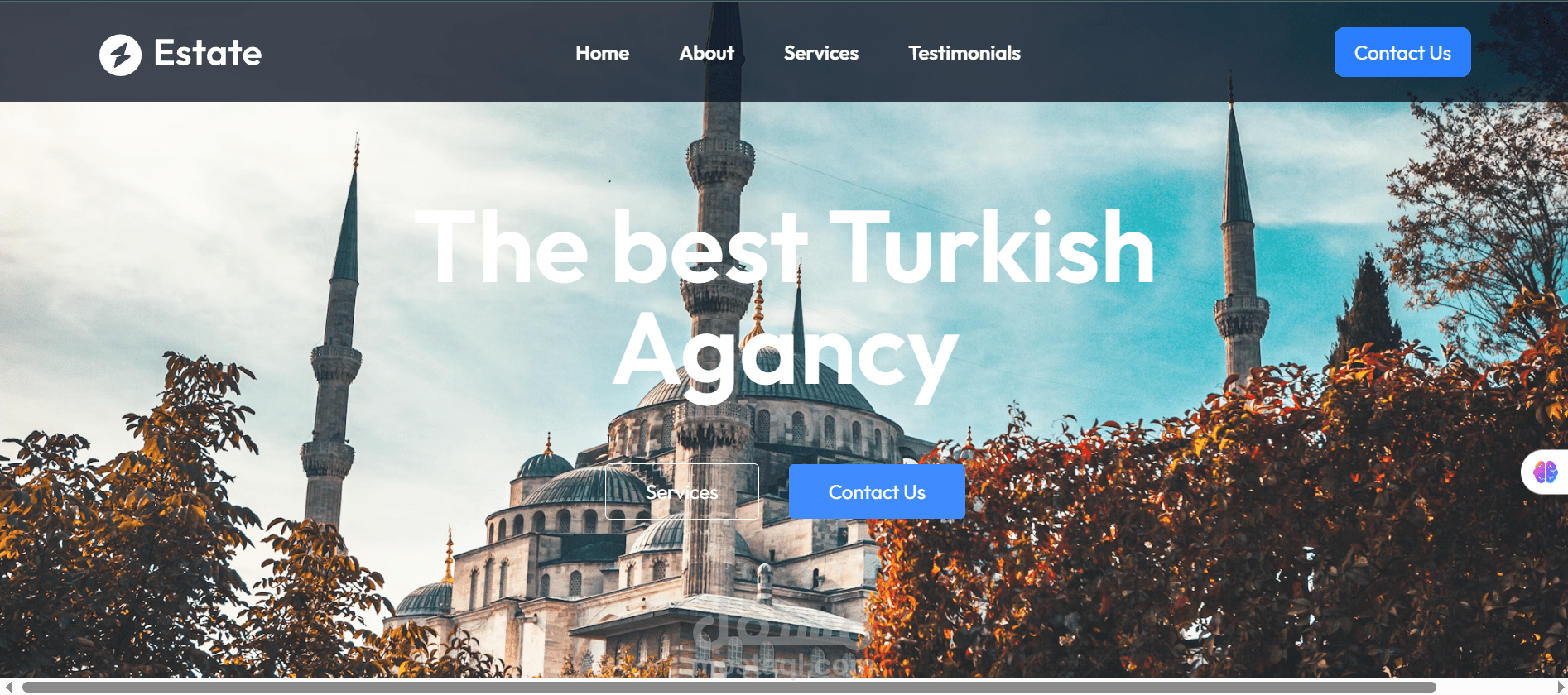 Estate - Turkish Real Estate Agency Website