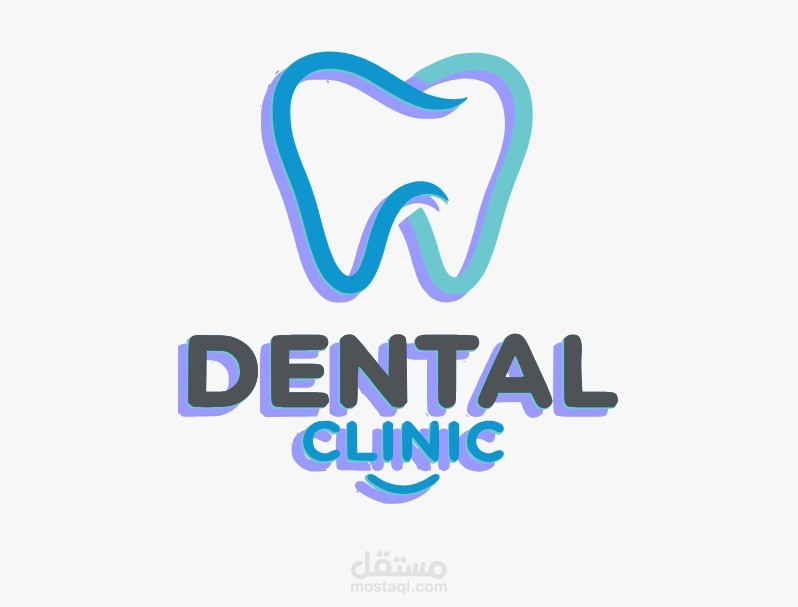 تصميم هوية بصرية مودرن لعيادة طب أسنان (Dental Clinic Logo Design)