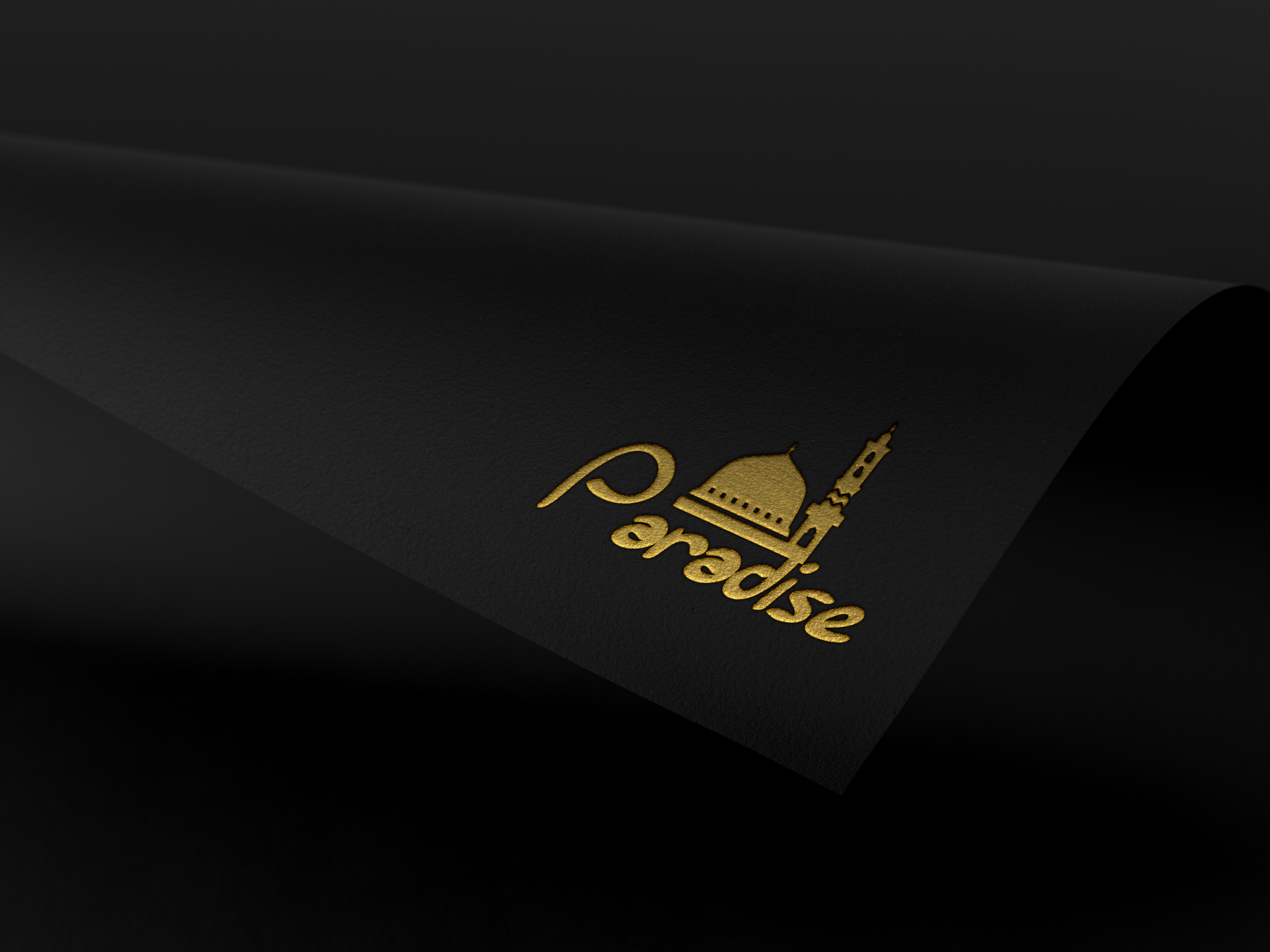 تصميم شعار (لوجو) paradise