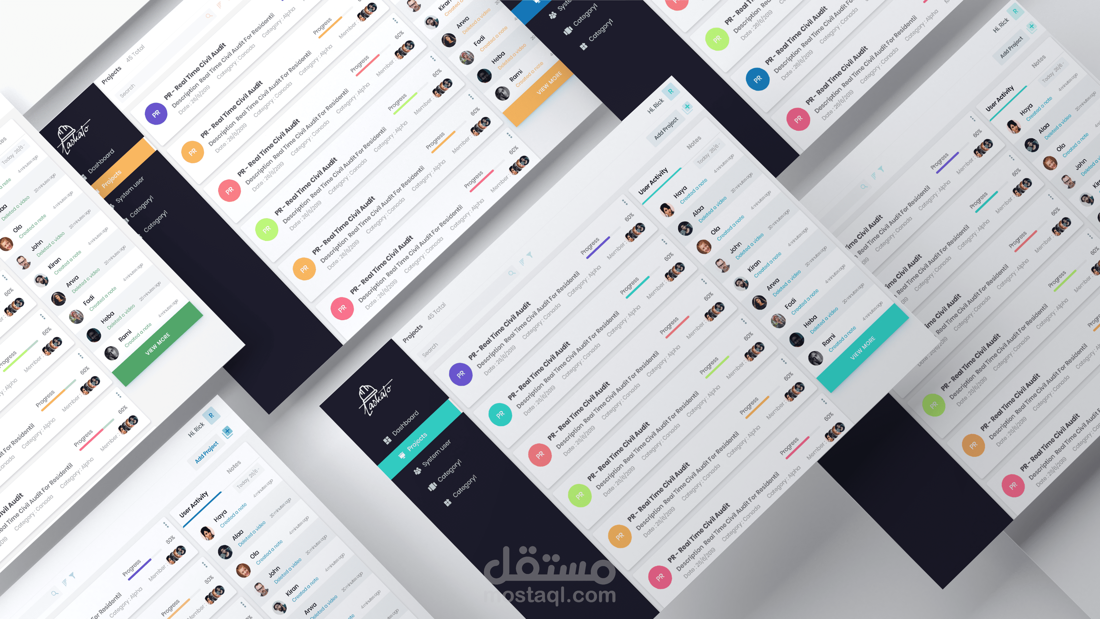 Website Dashboard