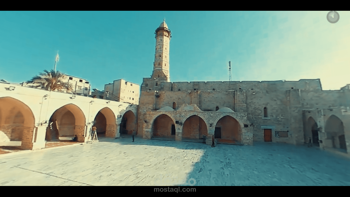 تصوير المسجد العمري بتقنية 360 (VR)