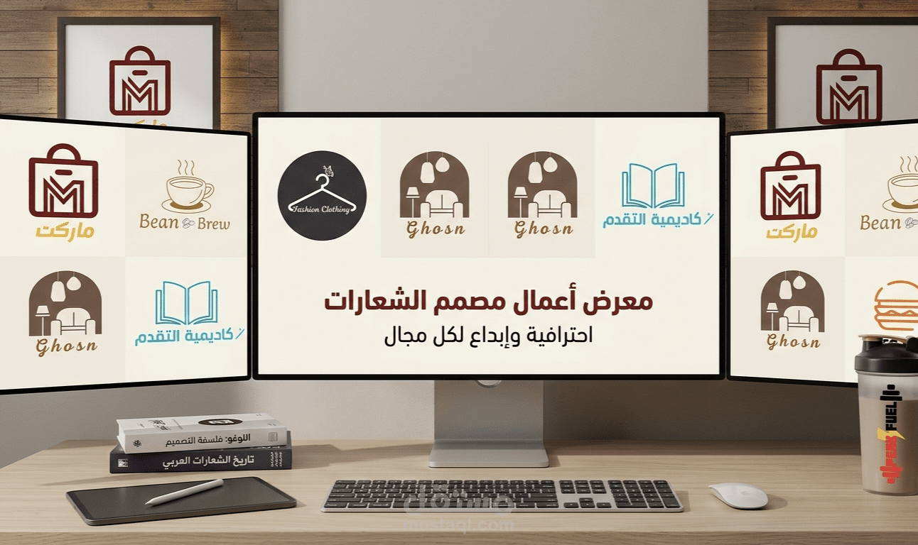 تصميم شعار (Logo) احترافي وفريد يلائم هوية مشروعك