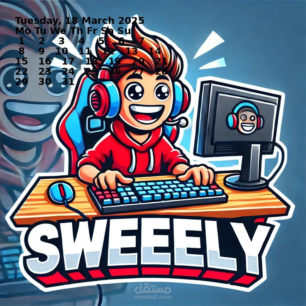 صورة لوقو قناه واحد على بيسي و مكتوب اسم sweeely