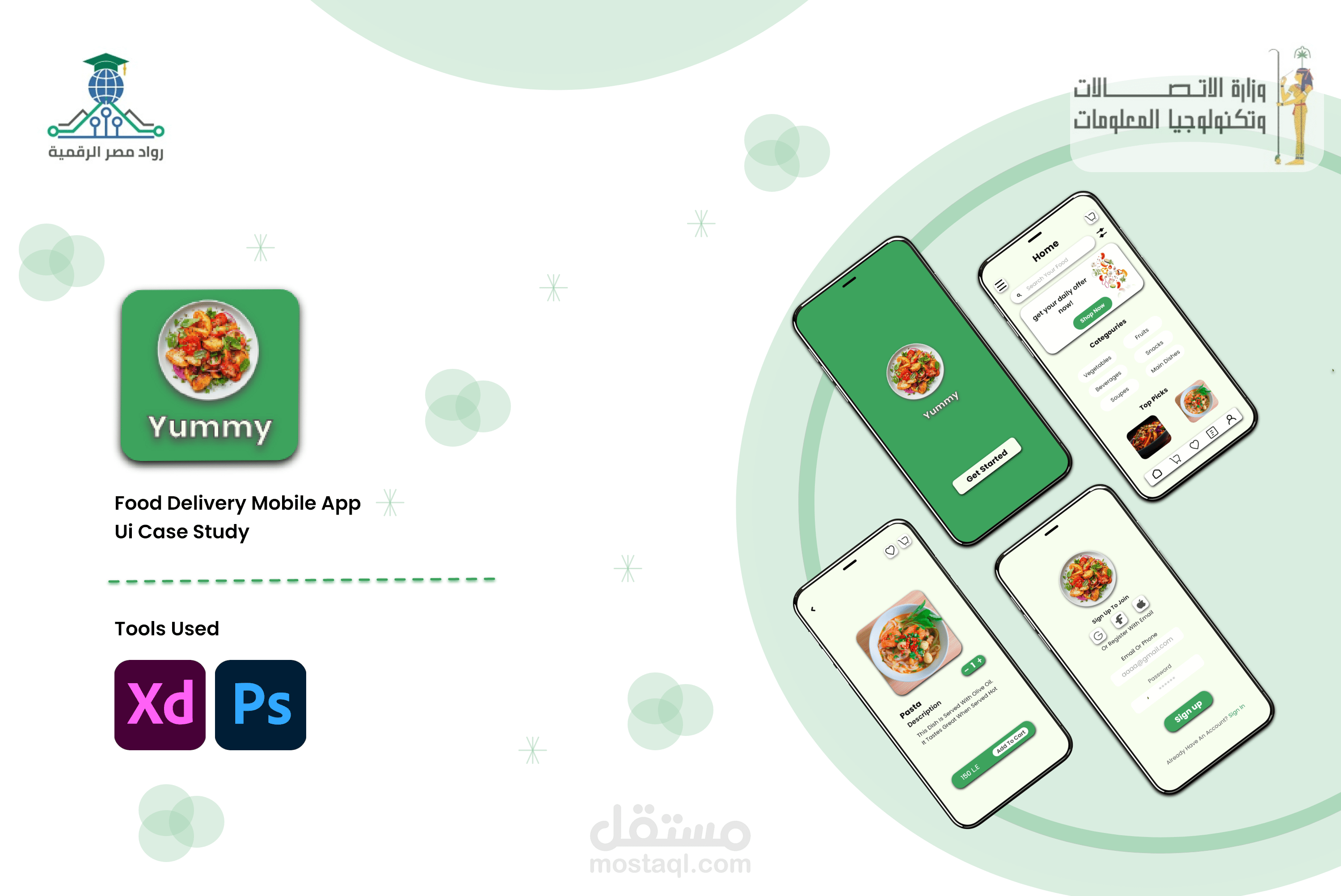 Ui/Ux food app design