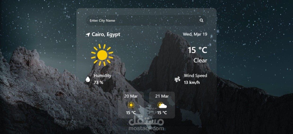 Weather app