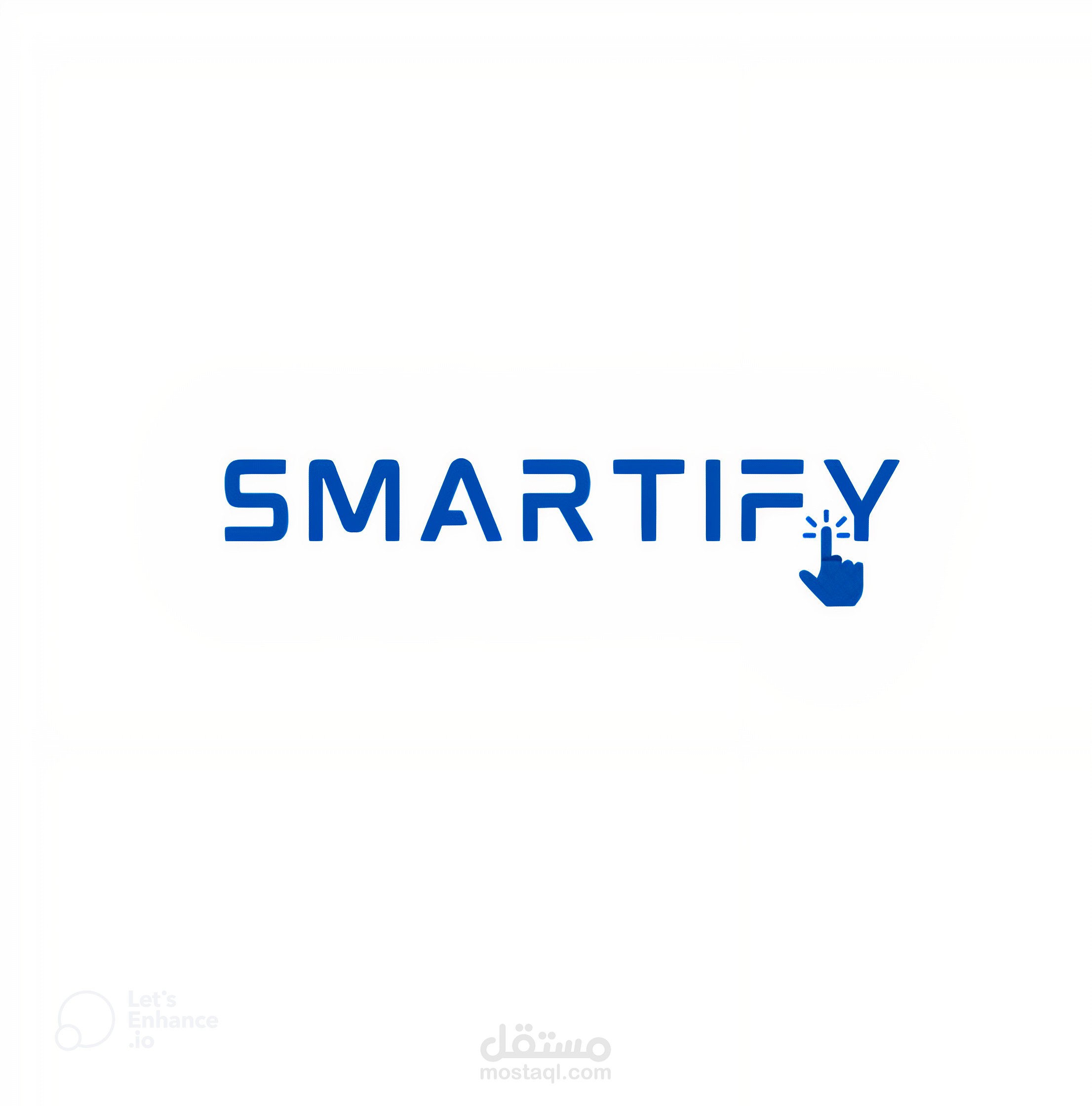 تصميم شعار مبتكر لعلامة "Smartify" للأجهزة الذكية