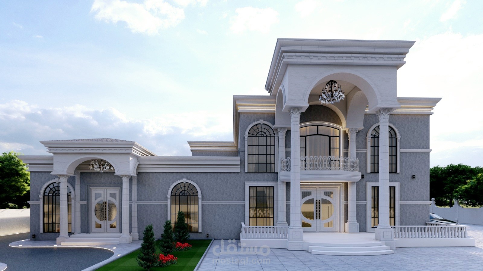 تصميم فيلا سكنيه