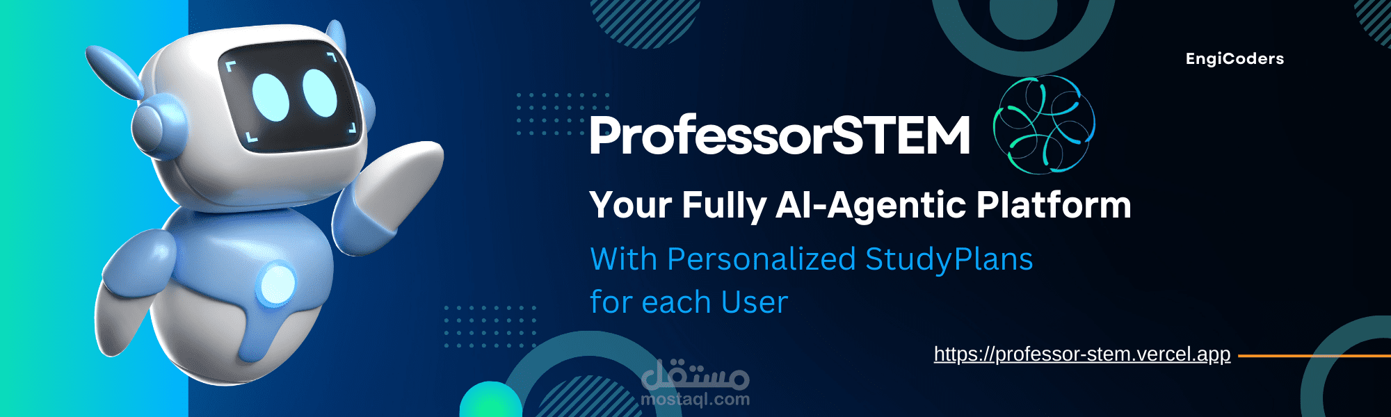 ProfessorSTEM منصة التعليم عن البعد فقط بإستخدام الذكاء الإصطناعي و الChatBots