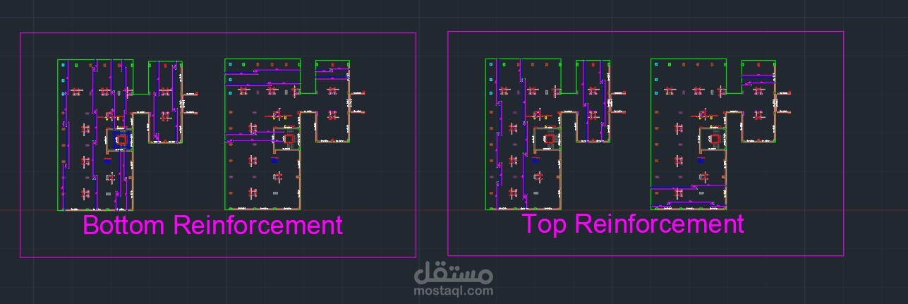 تفريد حديد سقف