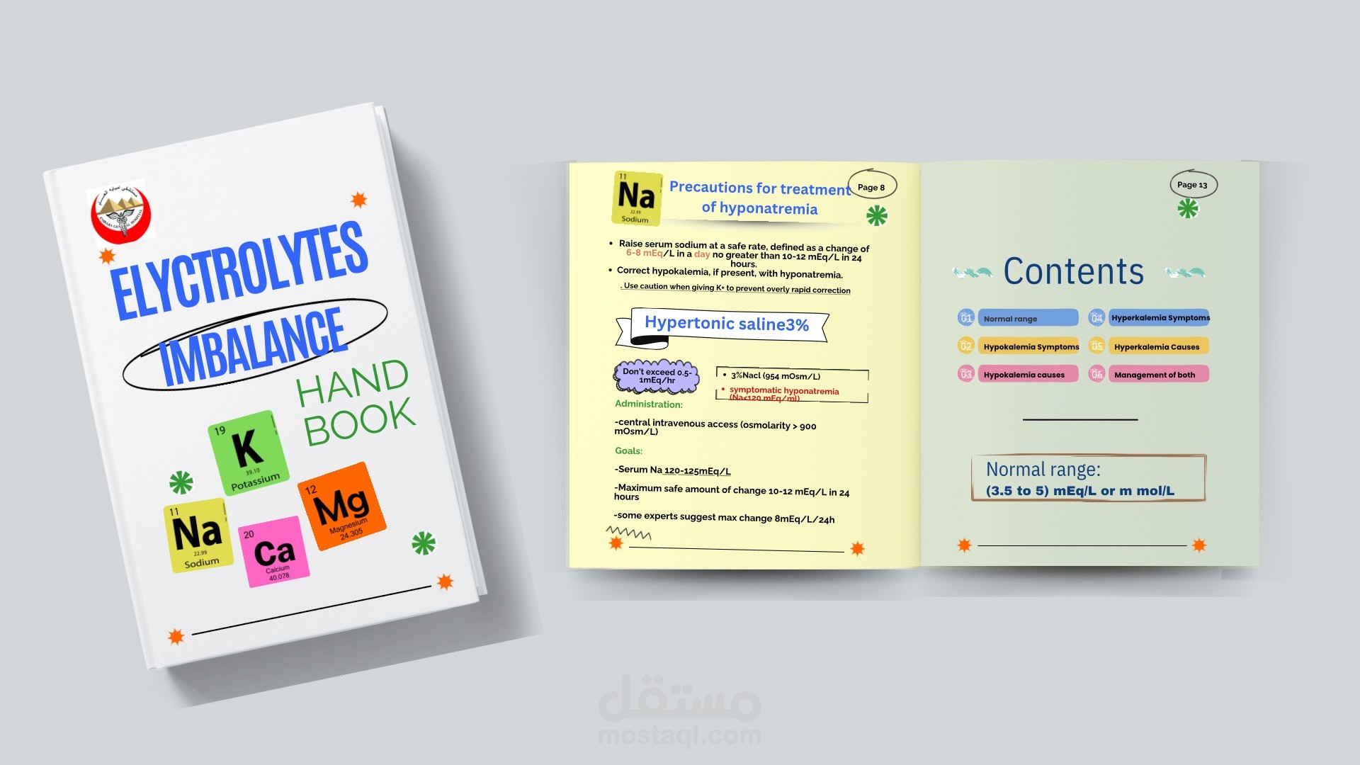 Medical research- canva- booklet design