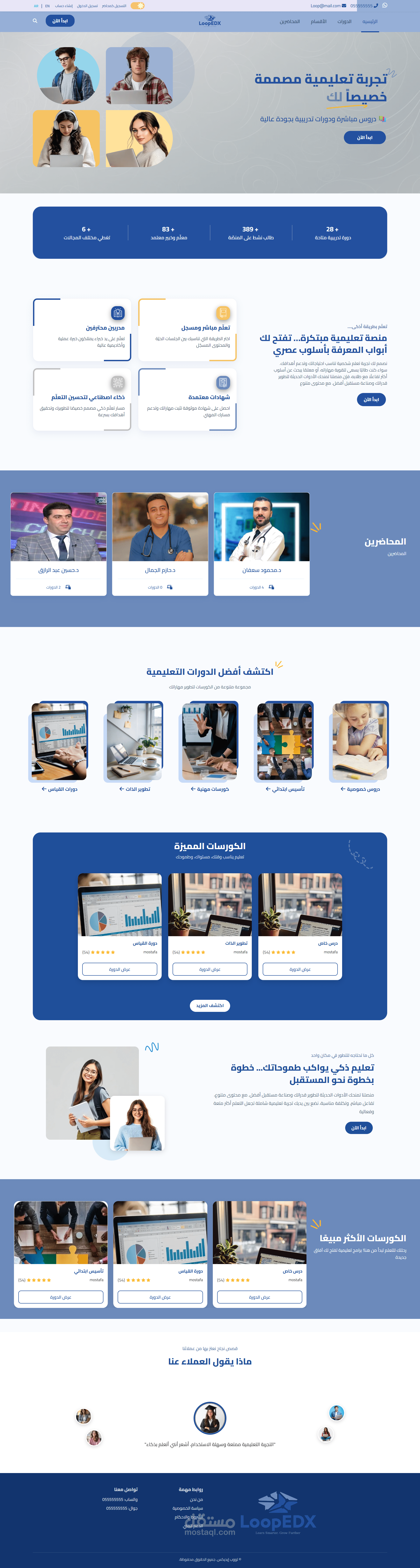 e-learning loop-edx
