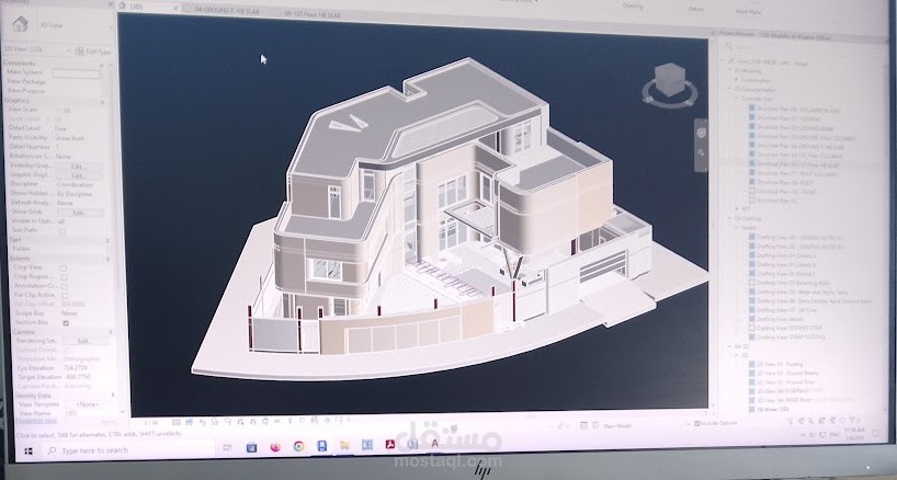 تصميم فلة دورين
