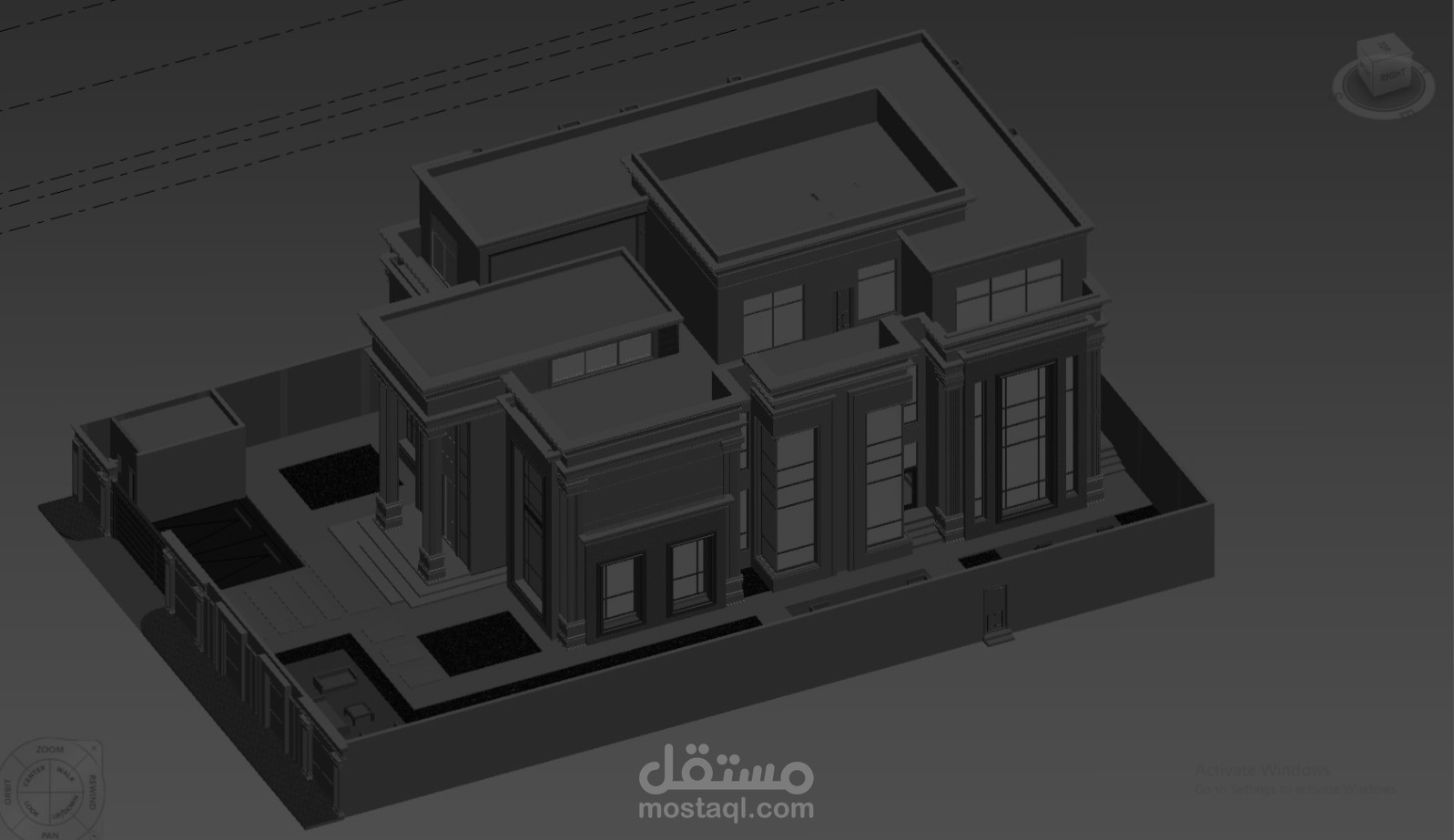 تصميم انشائي فلة 3 ادوار