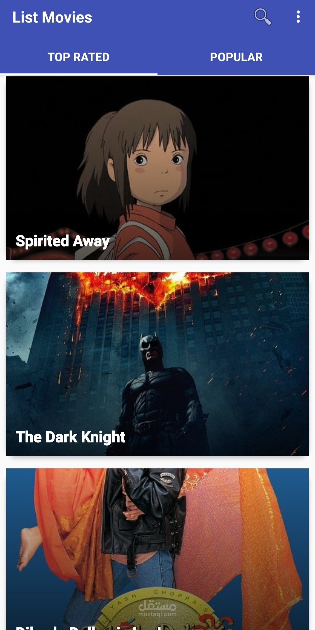 List Movies