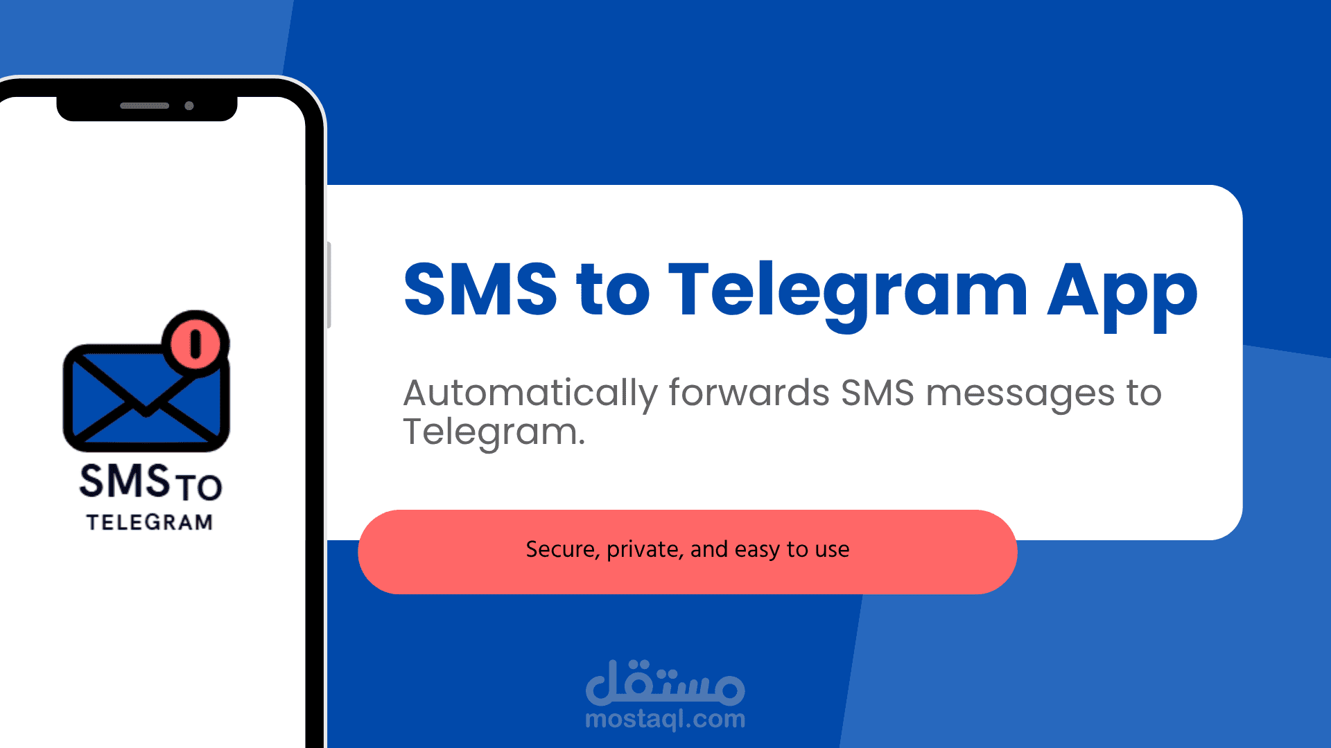 SMS To Telegram App