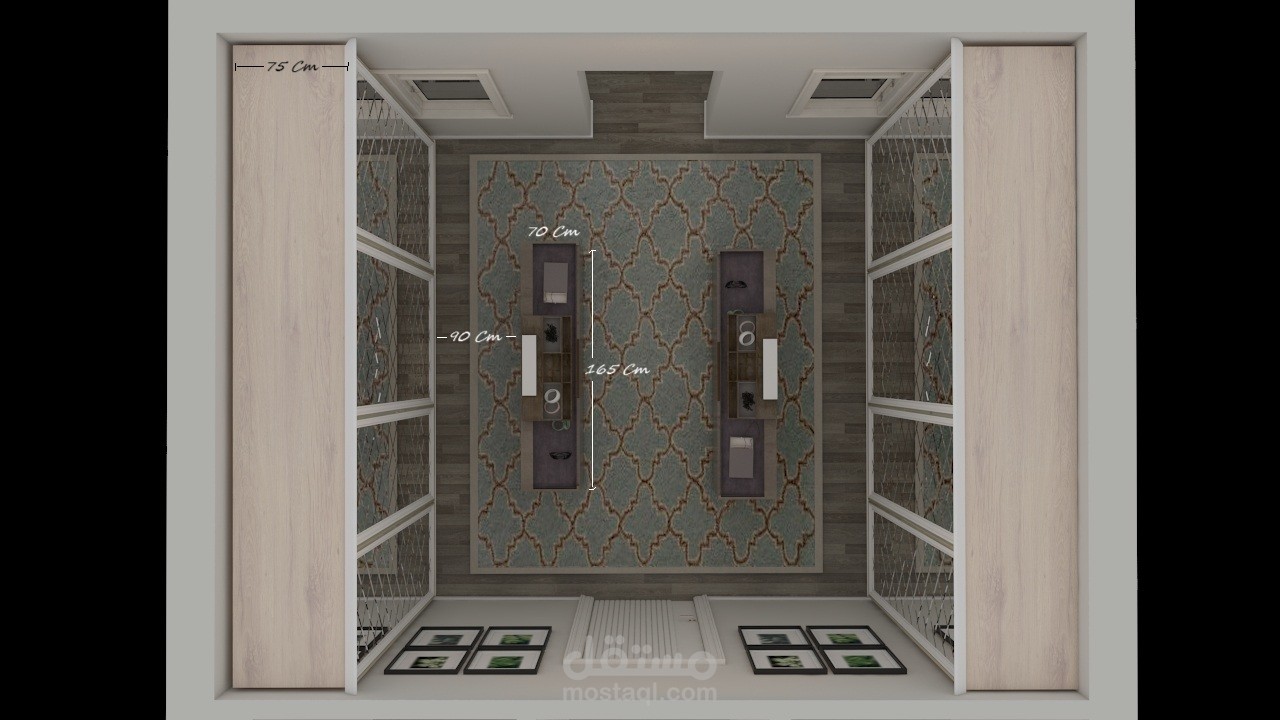 Dressing room