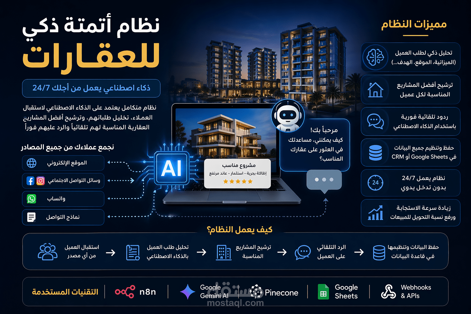 AI Real Estate Automation System | Lead Handling & Smart Client Matching (n8n + AI)