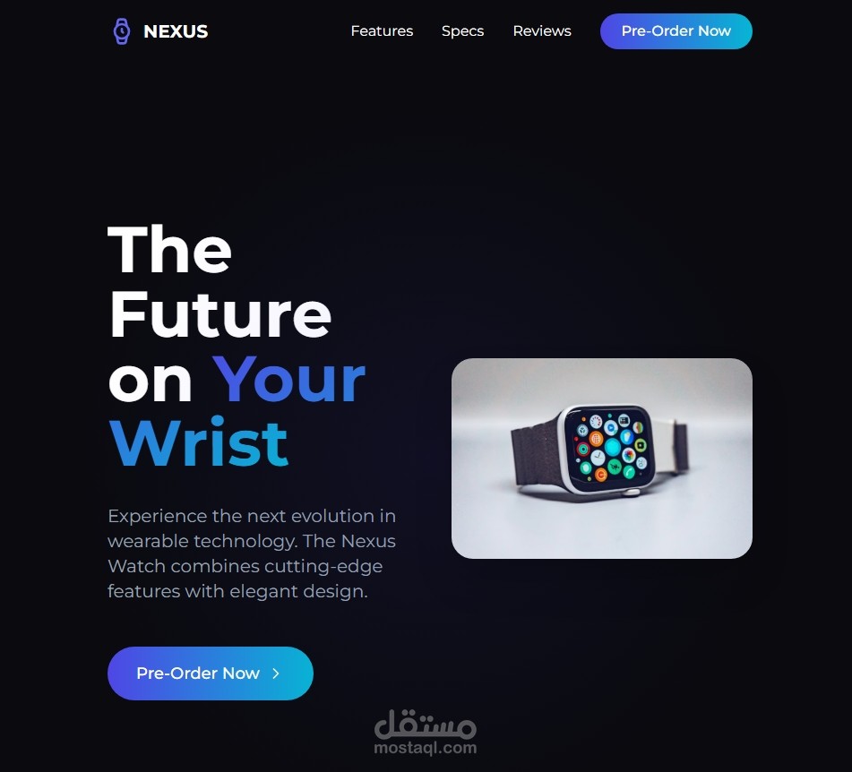 صفحات هبوط احترافية (Landing Pages)